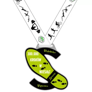 300 000 kroków w miesiąc - wyzwanie krokowe sportowe - wędrowanie