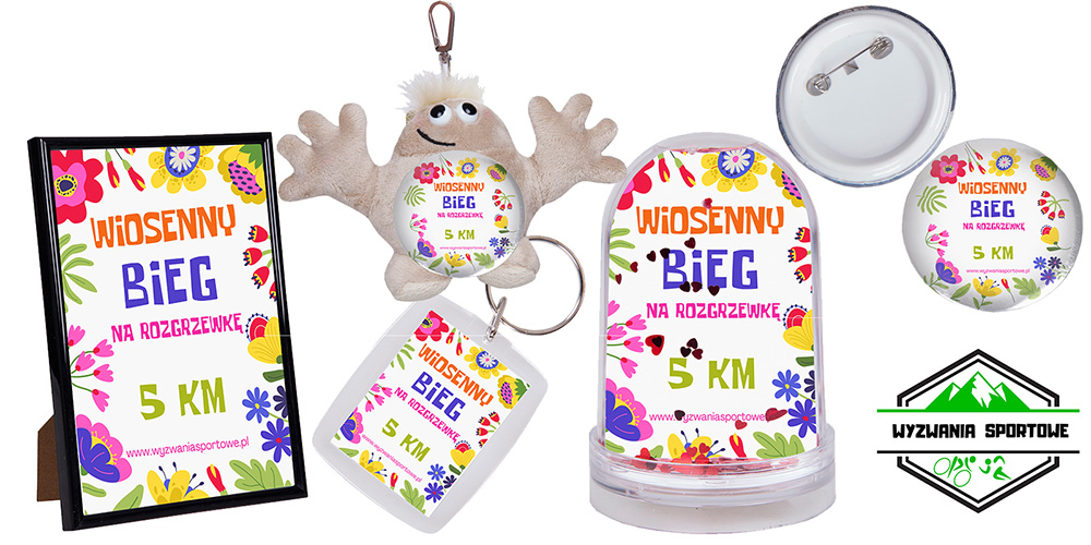 Wiosenny Bieg na Rozgrzewkę – 5 km / 15 km - bieg wirtualny - obrazek 3