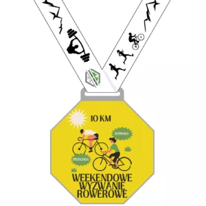 Weekendowe wyzwanie rowerowe - wirtualne wyzwania rowerowe 10 km 20 km