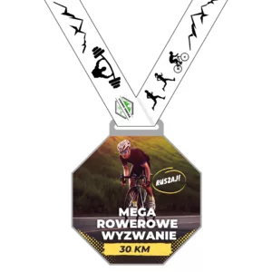Mega rowerowe wyzwanie - 30 km - 50 km - wirtualne wyzwanie sportowe