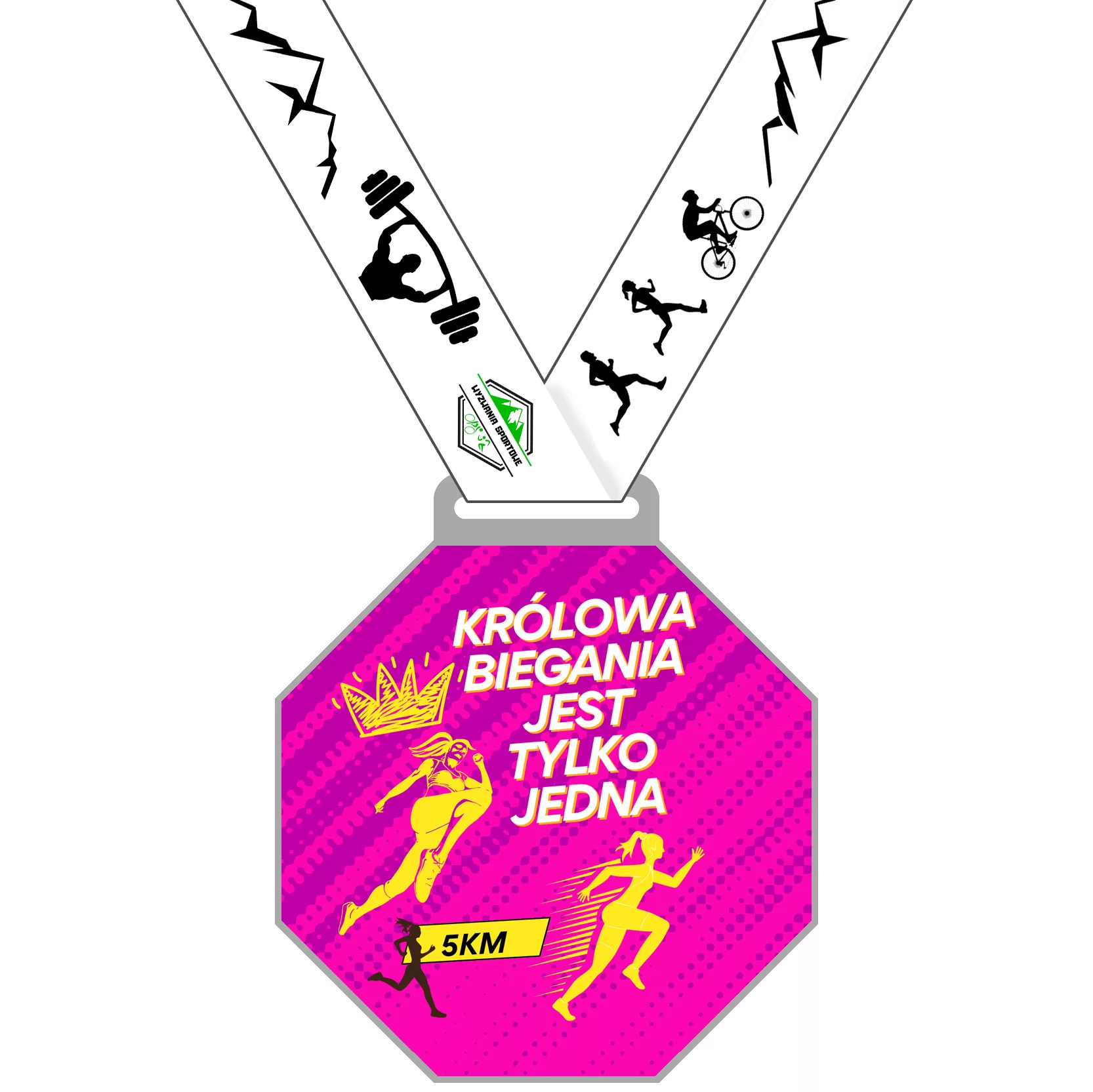 Królowa biegania jest tylko jedna - bieg wirtualny 5 km 10 km