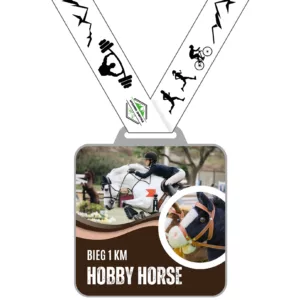 WYZWANIE wirtualne HOBBY HORSE bieg wirtualny 1 km Zawody