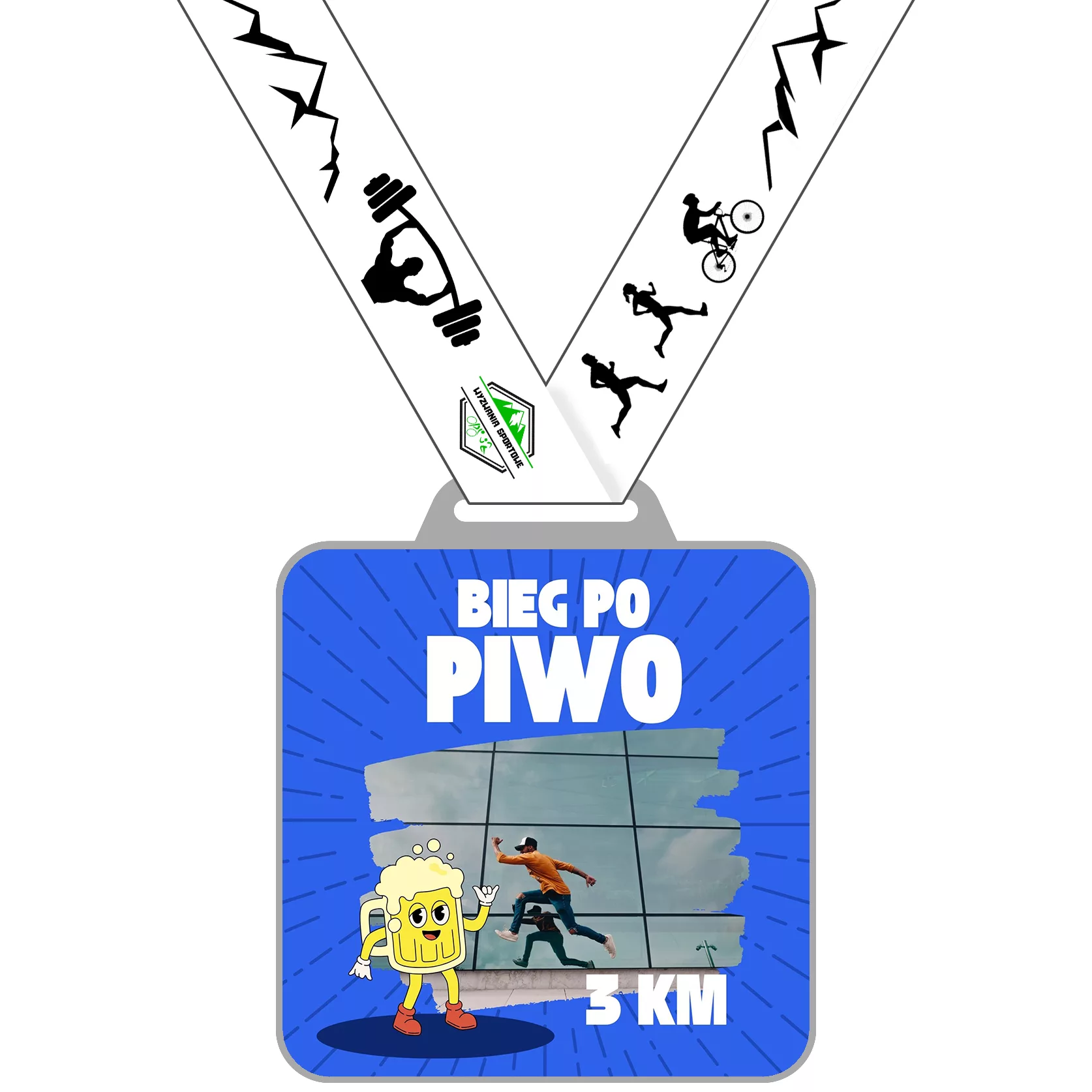 Bieg po Piwo – Wirtualne Wyzwanie 3 km - bieg wirtualny - wyzwanie biegowe
