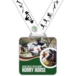 WYZWANIE wirtualne HOBBY HORSE skoki przez przeszkody bieg wirtualny ZAWODY