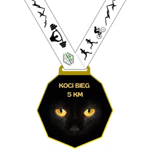 Koci bieg 5 km - biegi wirtualne - bieg wirtualny , wyzwanie biegowe